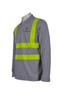 D147 custom logo safety polo shirt work uniforms